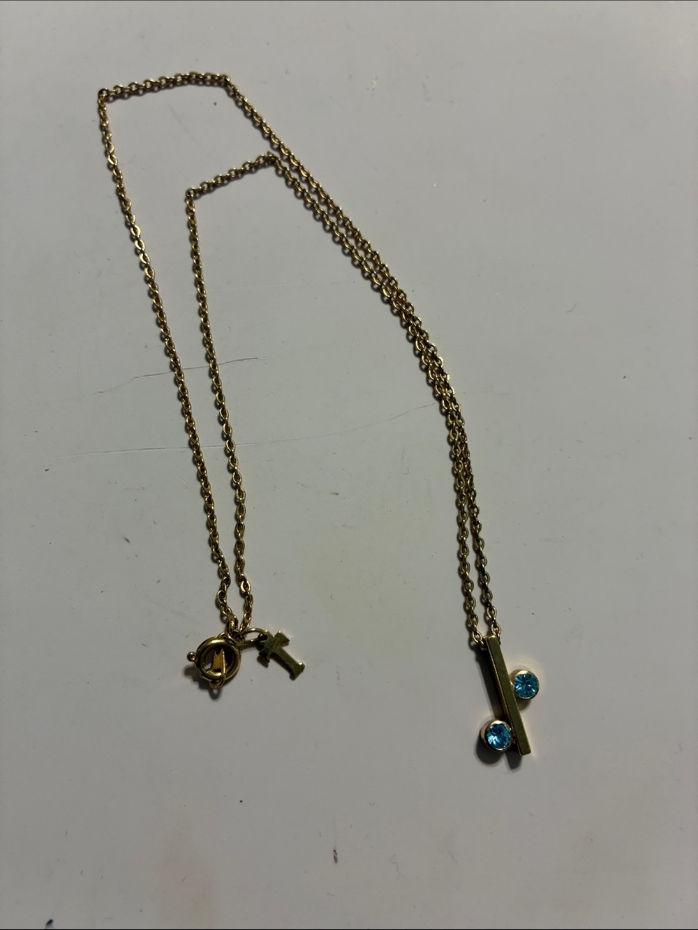 Vintage Trifari birthstone necklace